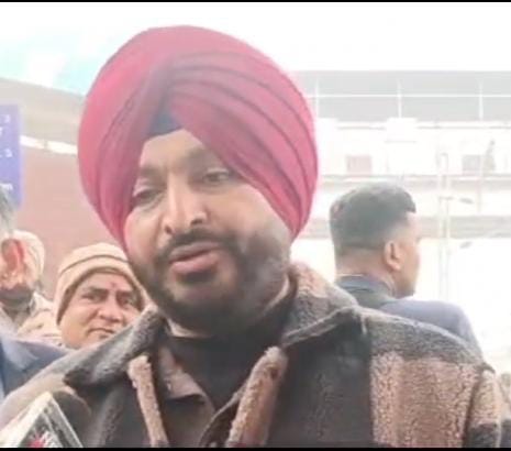 Union Minister of State for Railways Ravneet Singh Bittu reached Rajpura